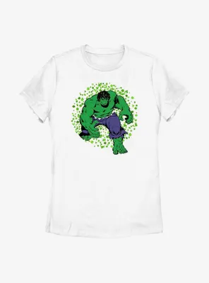 Marvel Shamrock Hulk Womens T-Shirt