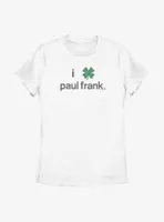 Paul Frank Shamrock Womens T-Shirt