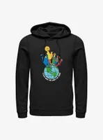 Sesame Street Friends Make The World Hoodie