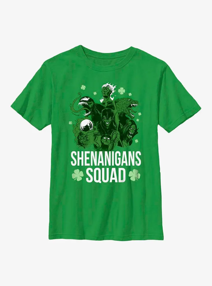 Marvel Spider-Man Villains Shenanigans Squad Youth T-Shirt