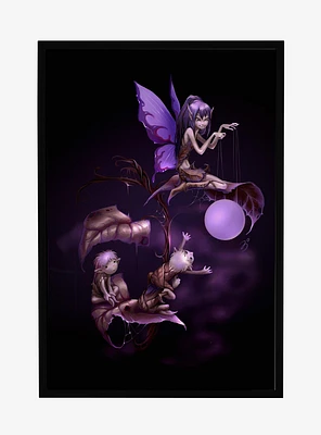 Fairies by Trick Spider Fairy Framed Poster