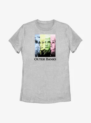 Outer Banks Color Block Panels Womens T-Shirt
