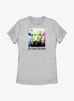 Outer Banks Color Block Panels Womens T-Shirt