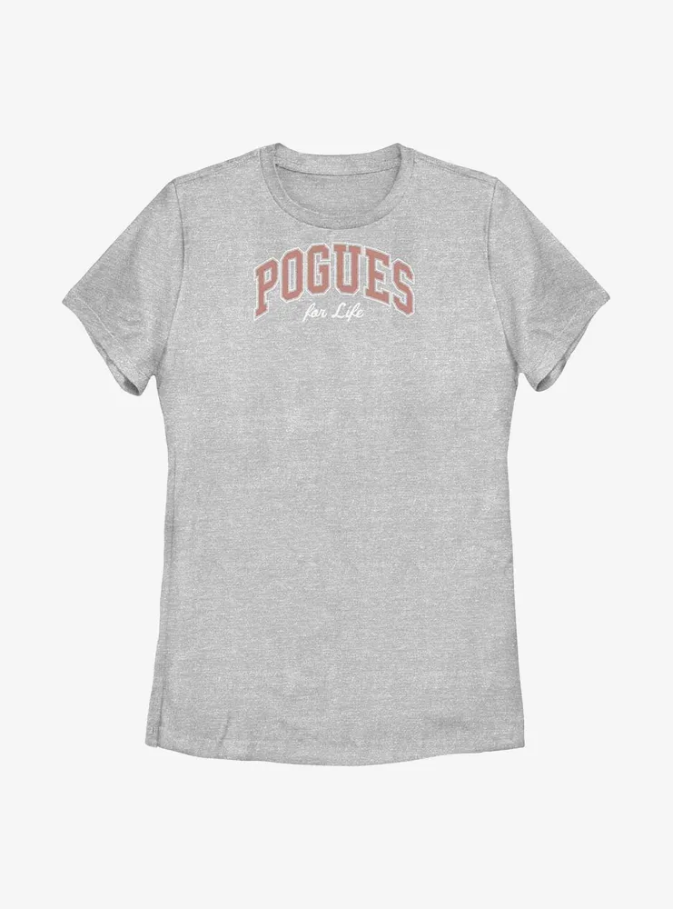 Outer Banks Collegiate Pogues For Life Womens T-Shirt