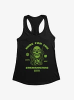 Dungeons & Dragons Here For The Shenanigans Skull Girls Tank