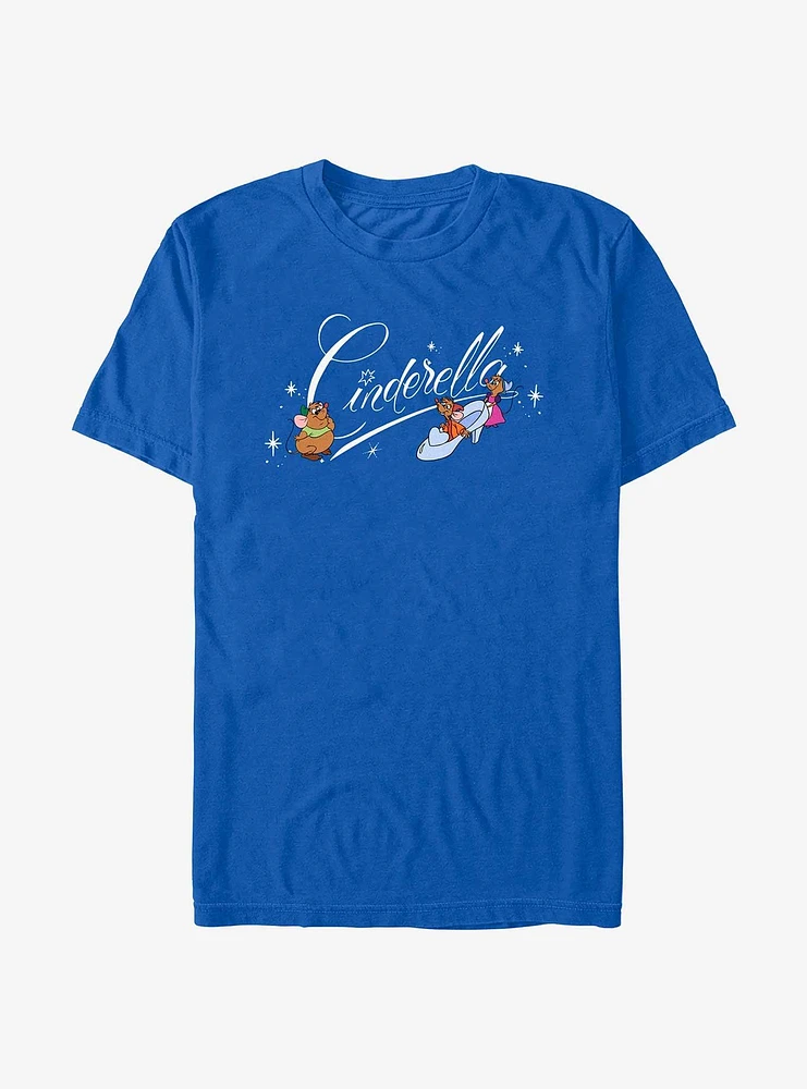 Disney Cinderella Mice Logo T-Shirt