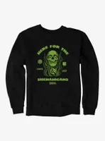 Dungeons & Dragons Here For The Shenanigans Skull Sweatshirt