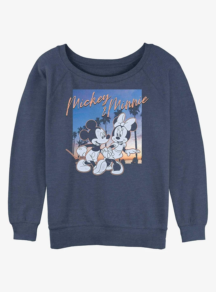 Disney Mickey Mouse California Sunset Girls Sweatshirt