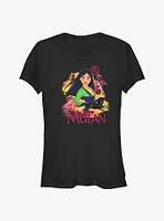 Disney Mulan Whimsical Art Girls T-Shirt