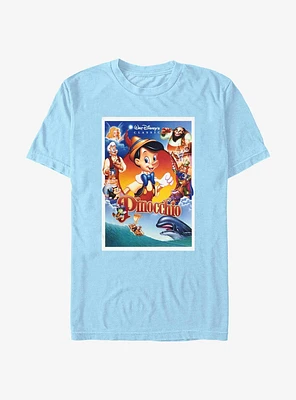 Disney Pinocchio Classic Movie Cover T-Shirt