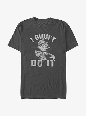 Disney Pinocchio I Didn't Do It T-Shirt