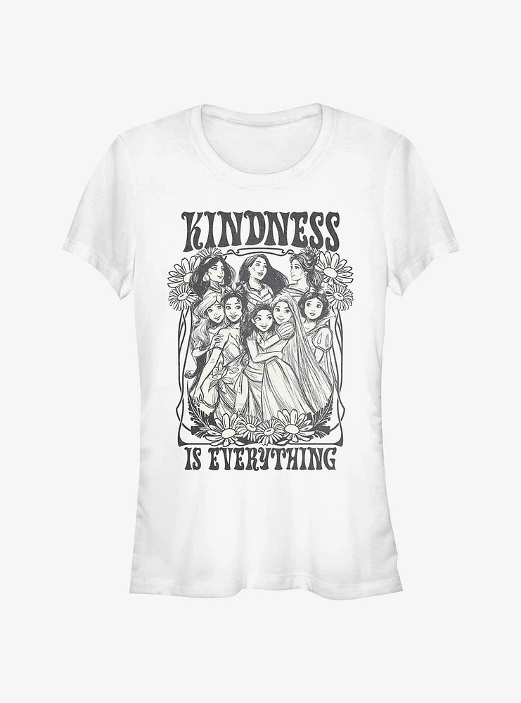 Disney Princesses Kindness Is Everything Girls T-Shirt