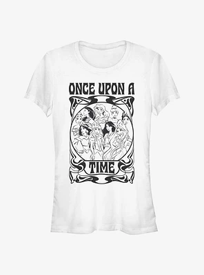 Disney Princesses Once Upon A Time Swirl Girls T-Shirt