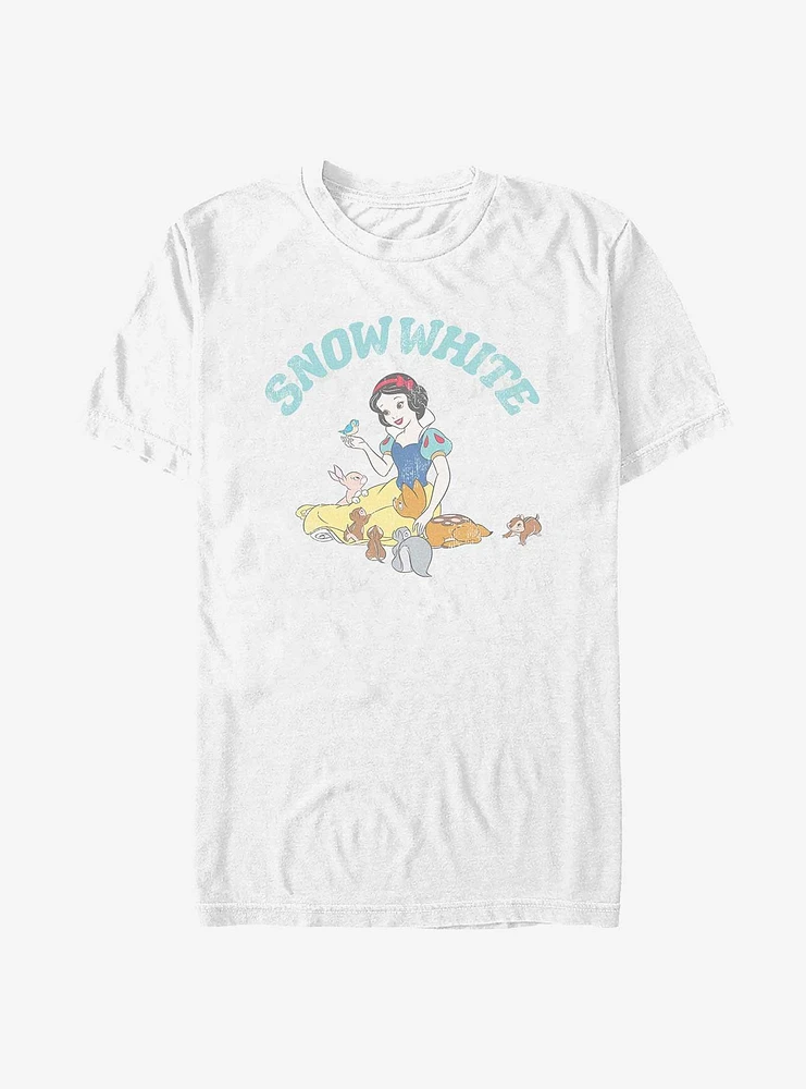 Disney Snow White And Woodland Animals T-Shirt