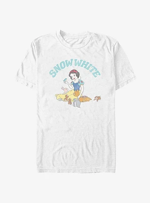 Disney Snow White And Woodland Animals T-Shirt
