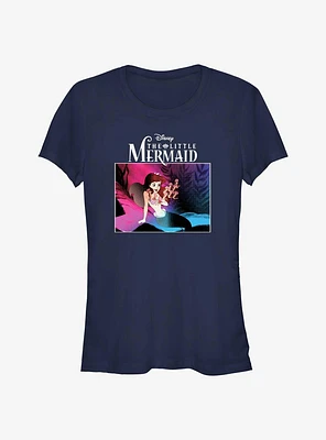 Disney The Little Mermaid Classic Poster Girls T-Shirt