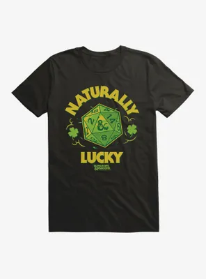 Dungeons & Dragons Naturally Lucky Dice T-Shirt