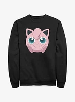 Pokemon Jigglypuff Face Sweatshirt