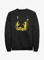 Pokemon Pikachu Graffiti Sweatshirt
