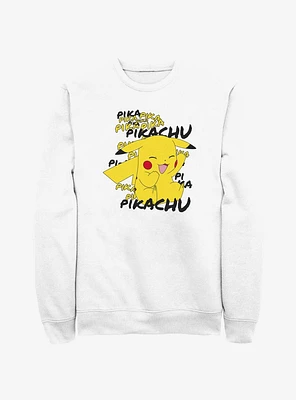 Pokemon Pikachu Laughing Sweatshirt