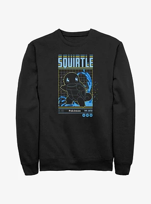 Pokemon Squirtle Grid Sweatshirt