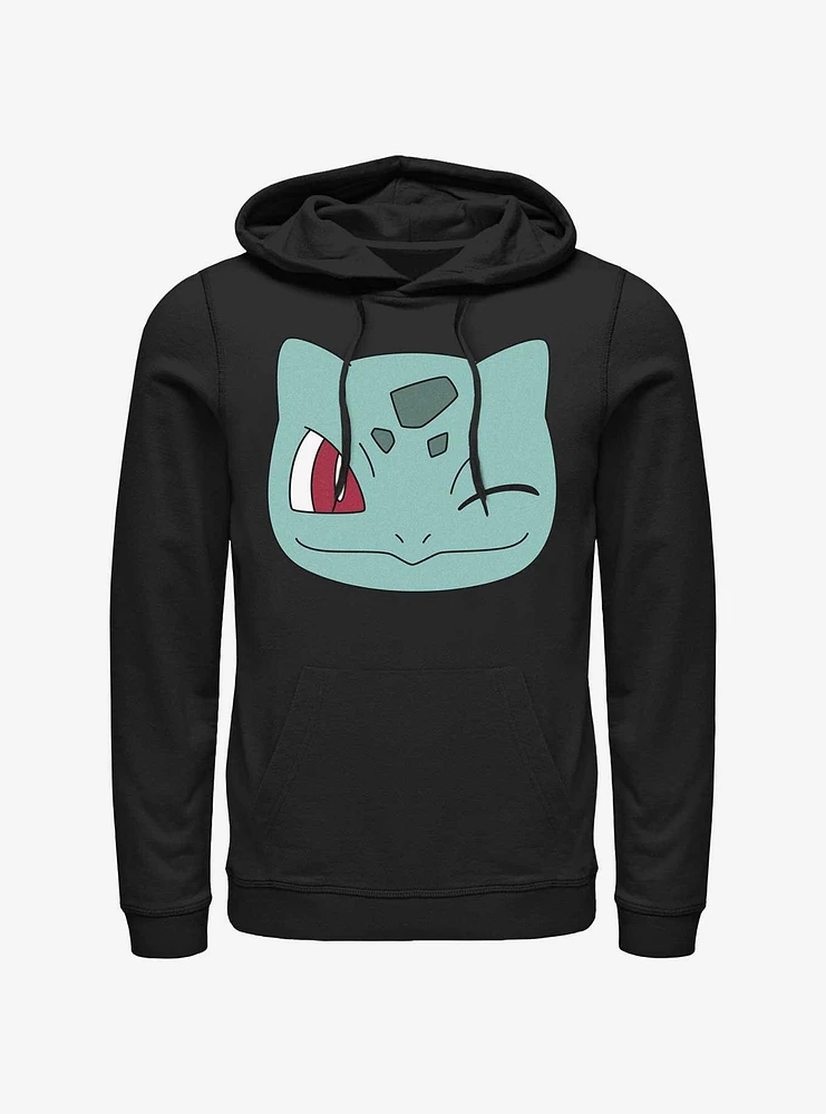 Pokemon Bulbasaur Wink Face Hoodie