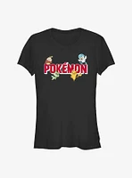 Pokemon Logo Girls T-Shirt