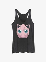 Pokemon Jigglypuff Face Girls Tank