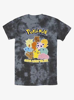 Pokemon Gotta Catch 'Em All Tie-Dye T-Shirt
