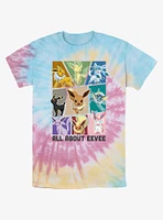 Pokemon Eeveelution Tie-Dye T-Shirt