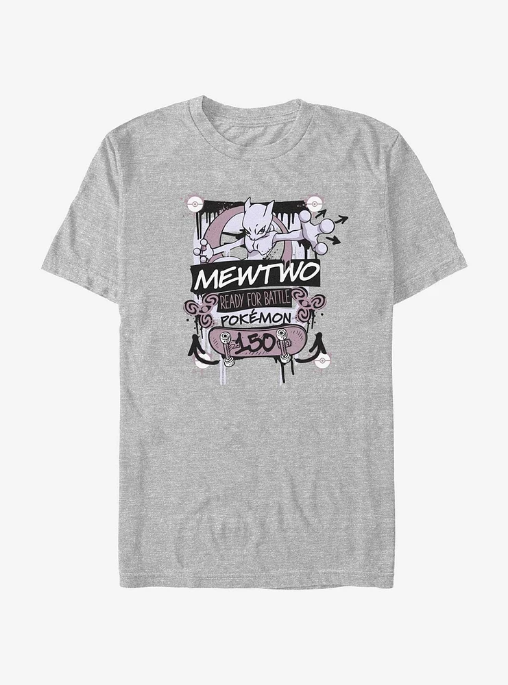 Pokemon Mewtwo Ready For Battle T-Shirt