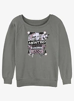 Pokemon Mewtwo Ready For Battle Slouchy Sweatshirt