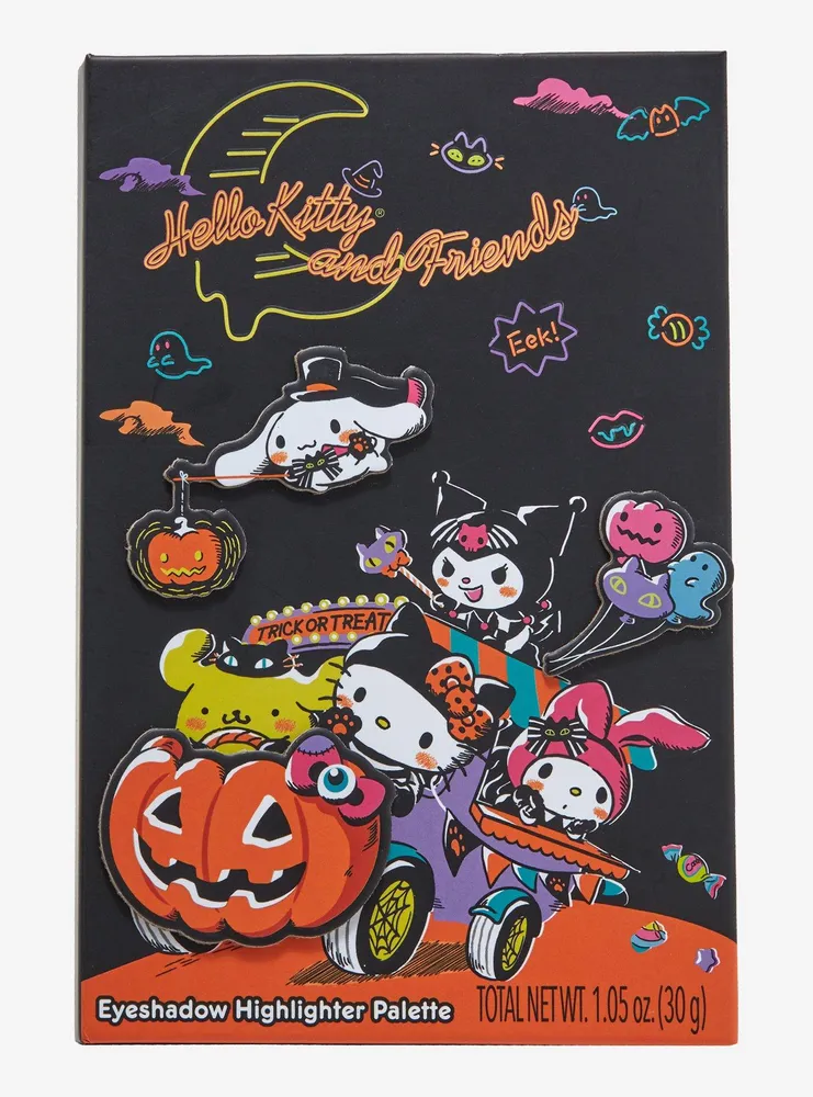 Hello Kitty And Friends Halloween Eyeshadow & Highlighter Palette