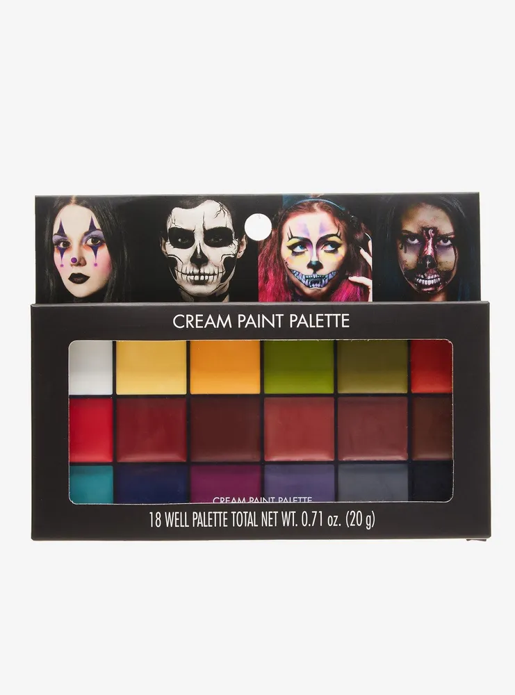 Hot Topic Colorful Cream Face Paint Palette