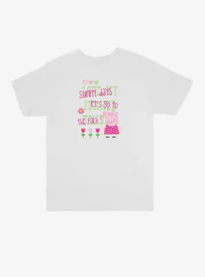 Peppa Pig Sunny Days Love My Summer Youth T-Shirt