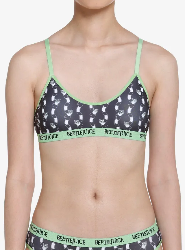 TORRID Beetlejuice Cotton Scoop Neck Bralette