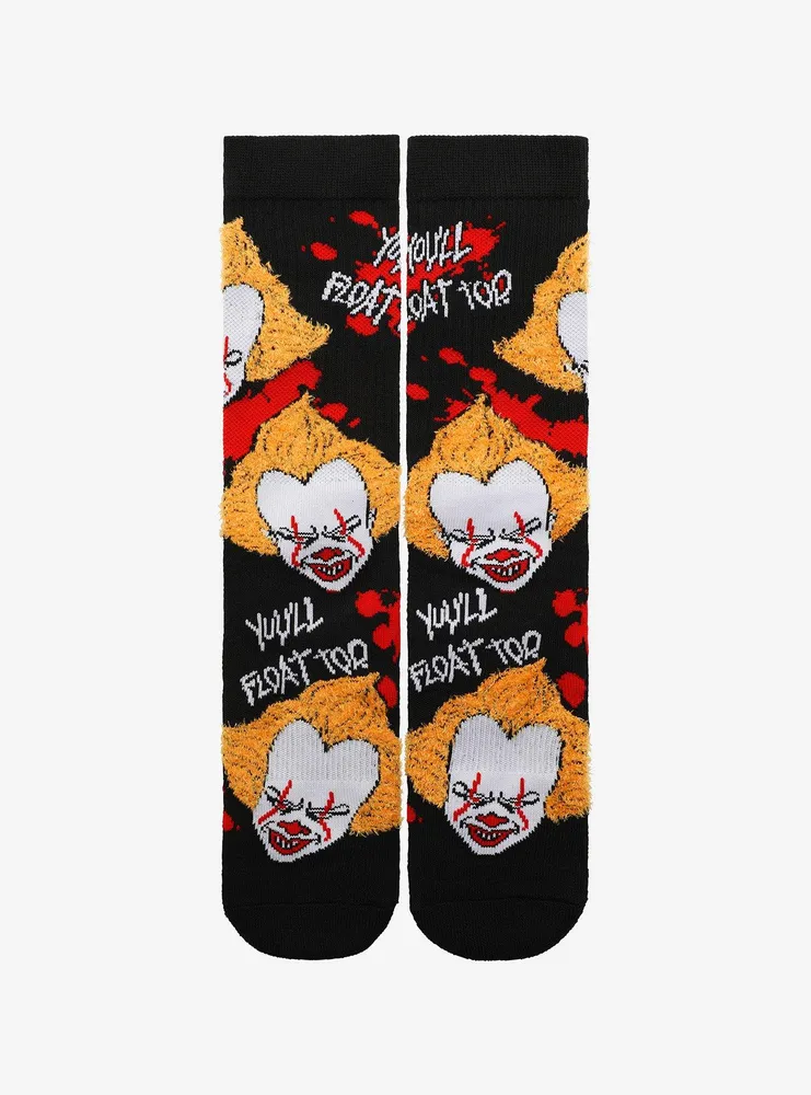 IT Pennywise Chenille Crew Socks