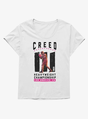 Creed III Heavyweight Championship LA Girls T-Shirt Plus