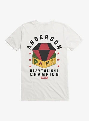 Creed III Anderson Dame Heavyweight Champion T-Shirt