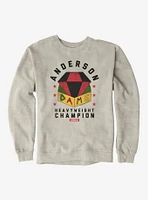 Creed III Anderson Dame Heavyweight Champion Sweatshirt