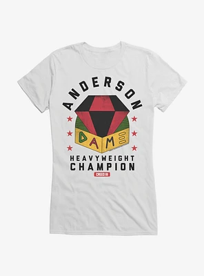 Creed III Anderson Dame Heavyweight Champion Girls T-Shirt