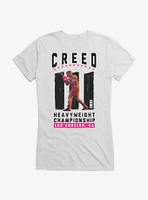 Creed III Heavyweight Championship LA Girls T-Shirt