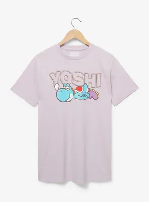 Nintendo Super Mario Bros. Yoshi Sleeping Women’s T-Shirt - BoxLunch Exclusive