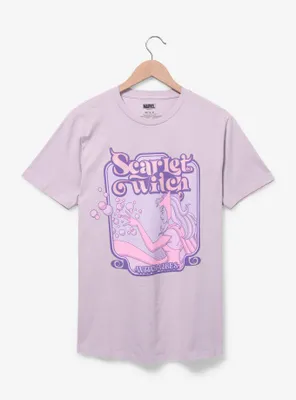 Marvel Scarlet Witch Retro Lilac T-Shirt