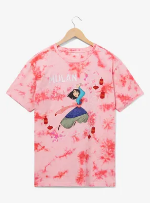 Disney 100 Mulan Portrait Tie-Dye T-Shirt - BoxLunch Exclusive