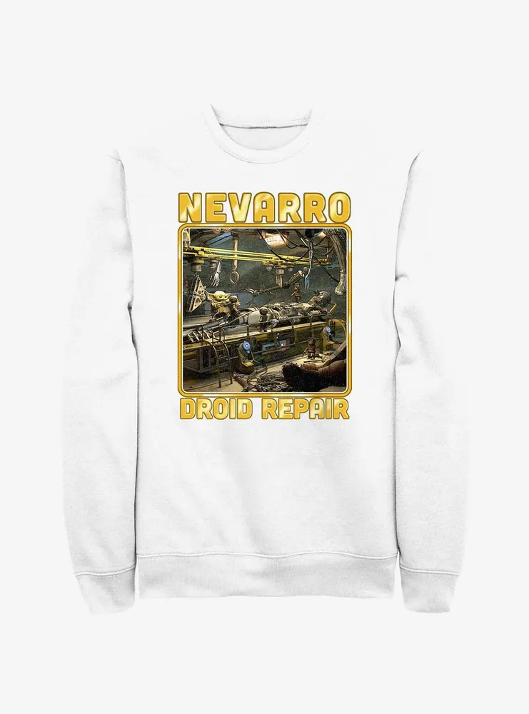 Star Wars The Mandalorian Nevarro Droid Repair Sweatshirt