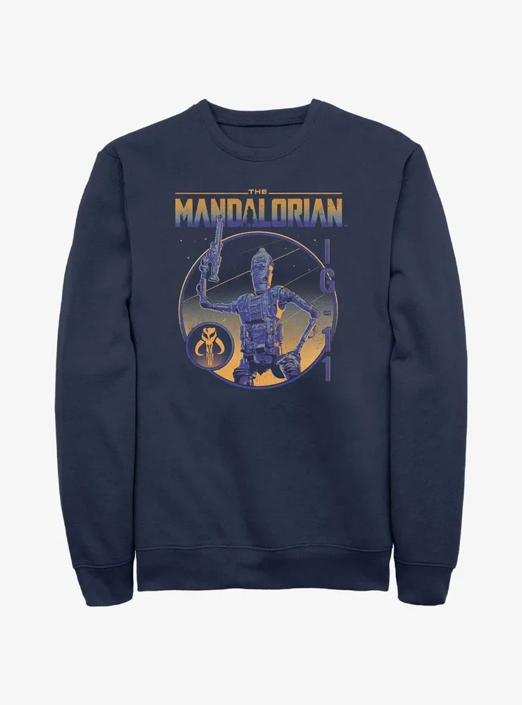 Star Wars The Mandalorian IG-11 Statue Sweatshirt