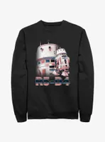 Star Wars The Mandalorian Droid R5-D4 Sweatshirt