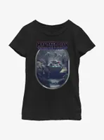 Star Wars The Mandalorian Alamites Attack Grogu Youth Girls T-Shirt