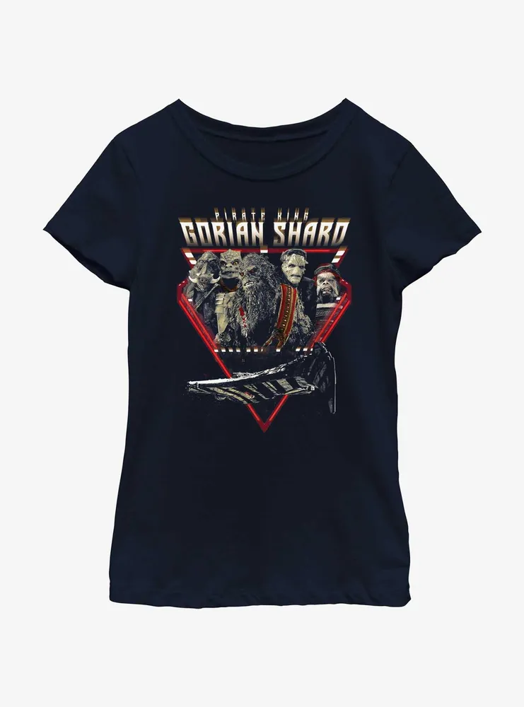 Star Wars The Mandalorian Pirate King Gorian Shard Youth Girls T-Shirt